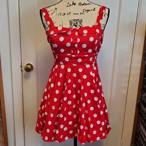 EUC Ixia Rockabilly Swing Dress